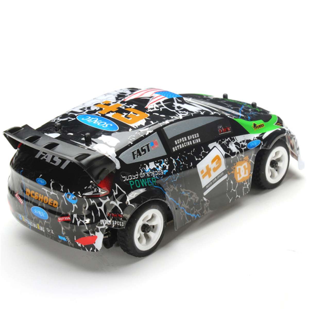 Radio-ohjattava ralliauto