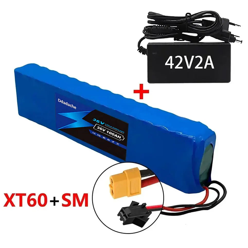 Litium Akku laturilla 1000W