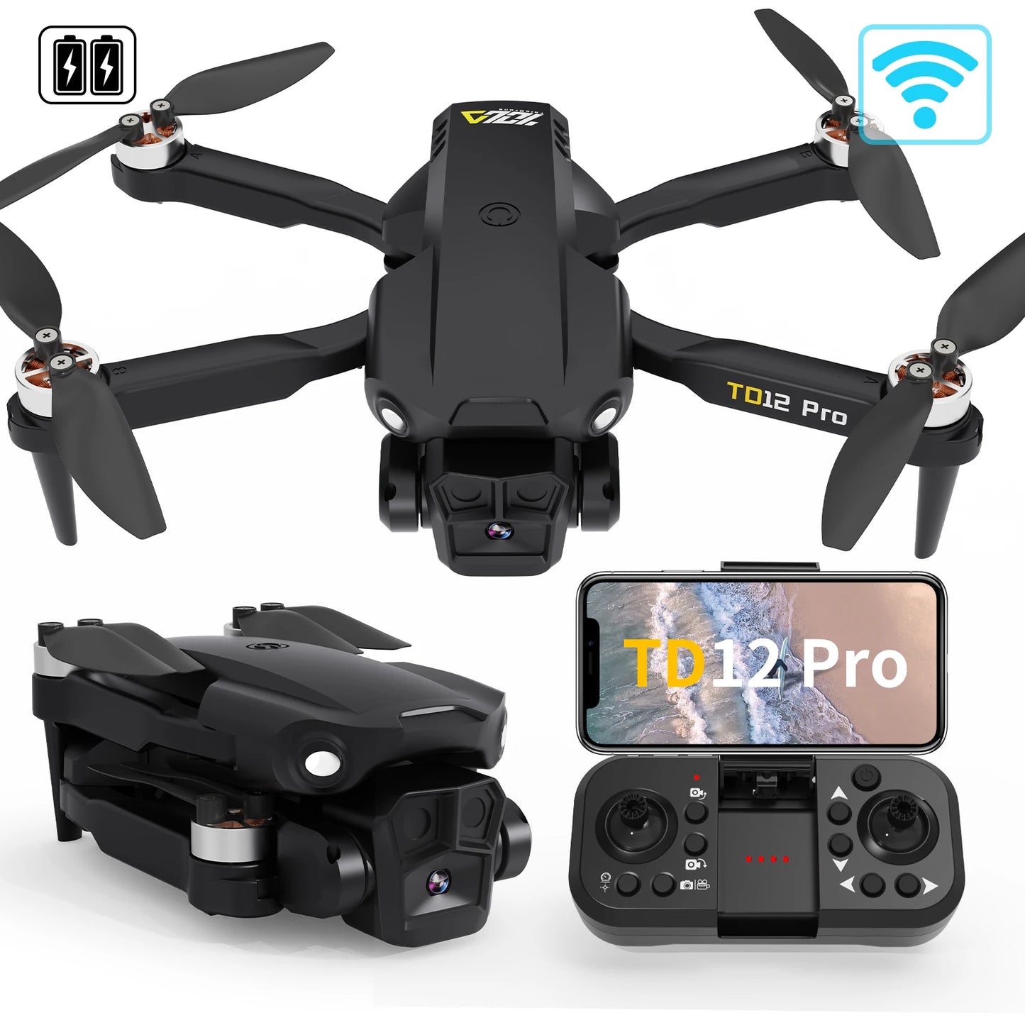 Drone 1080p HD kameralla **NOPEA TOIMITUS**