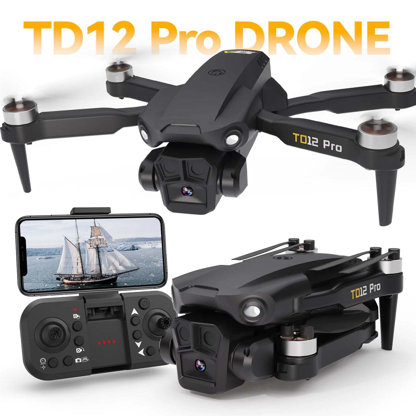 Drone 1080p HD kameralla **NOPEA TOIMITUS**