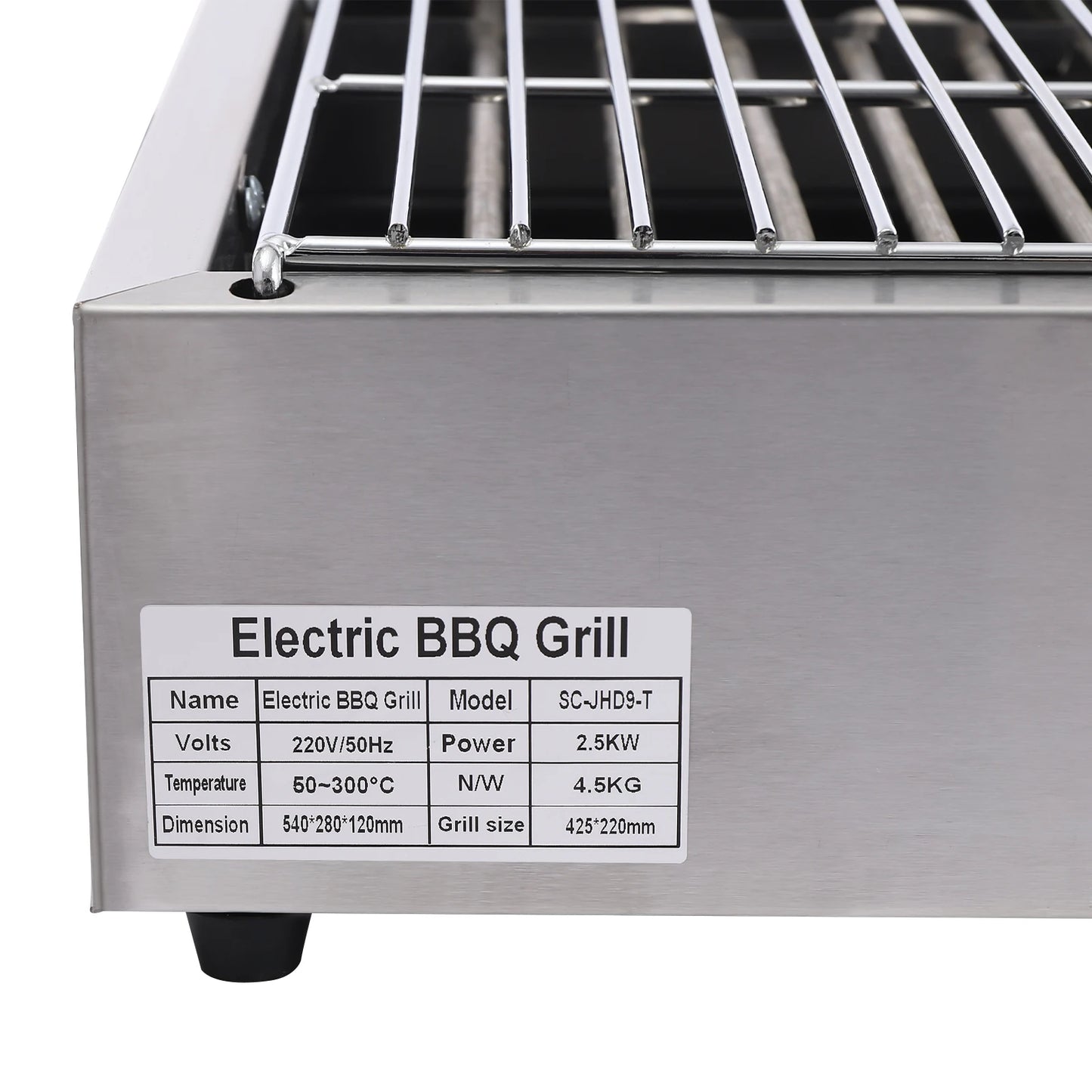2500W Sähkökäyttöinen pöytägrilli **NOPEA TOIMITUS**