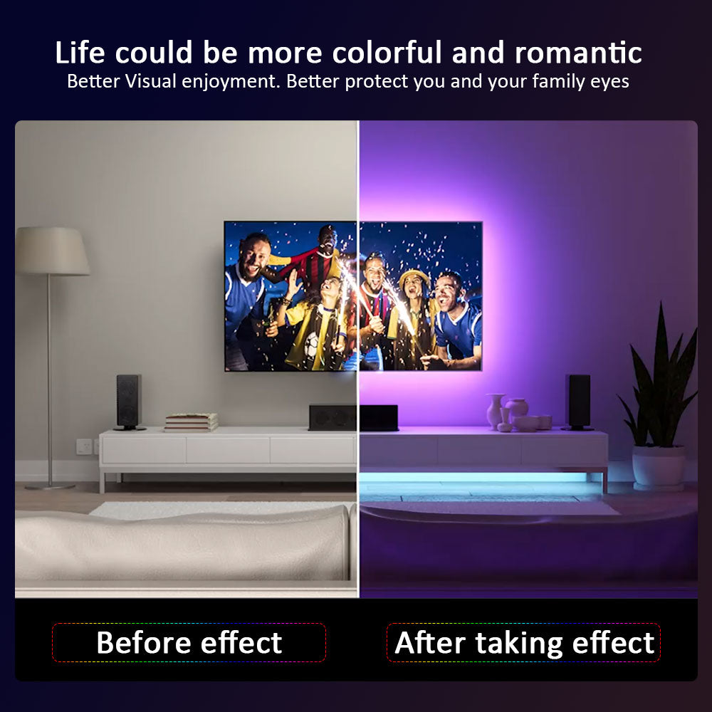 Taulutelevision LED taustavalonauha